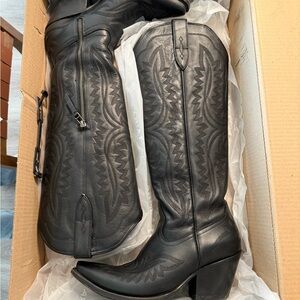 Ariat Casanova Women’s Western Boots – Black – Size 9.5 – Worn 3x